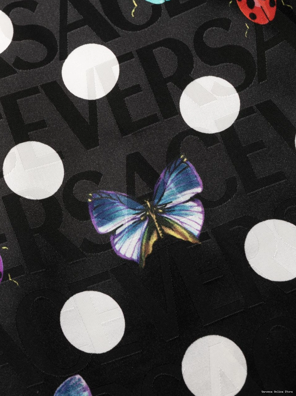 Affordable Women x Lipa minidress Dua Butterflies Versace 0730